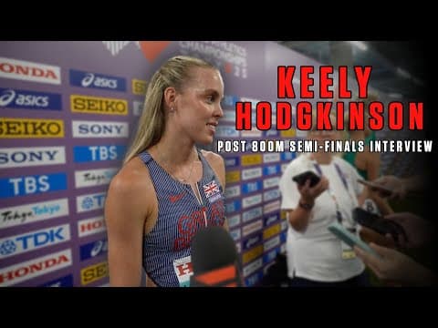 Keely Hodgkinson Advances to 800M Final | 2025 World Championships Tokyo