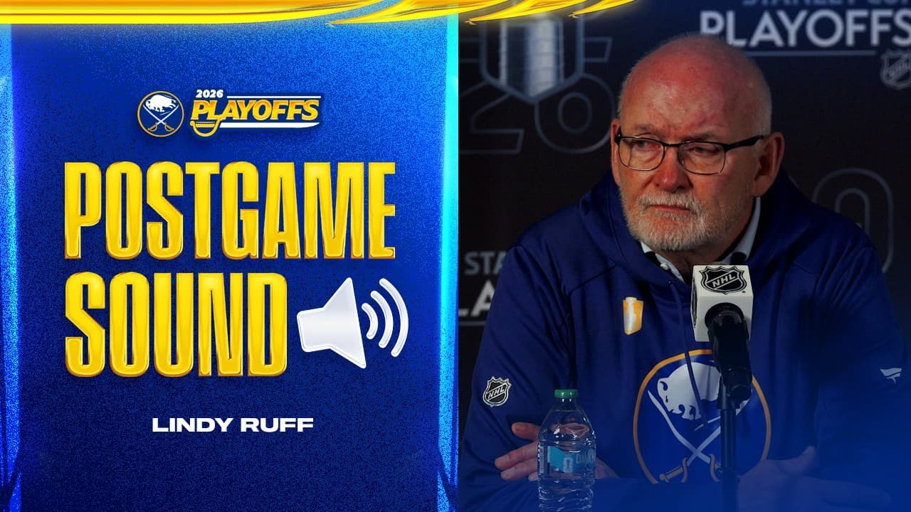 “We Have To Be Better” | Lindy Ruff After Game 2 Loss To Montreal | Buffalo Sabres Playoffs
