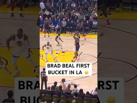 Brad Beal first bucket in the new threads