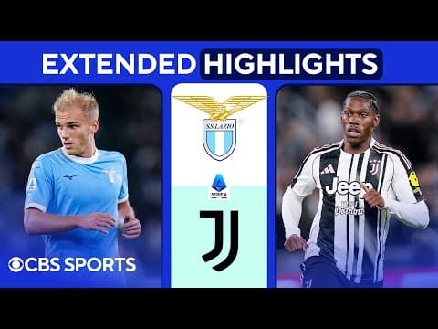 Lazio vs. Juventus: Extended Highlights | Serie A | CBS Sports Golazo
