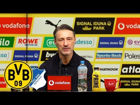 Live: Pressekonferenz mit Kovac & Ilzer | BVB - TSG Hoffenheim