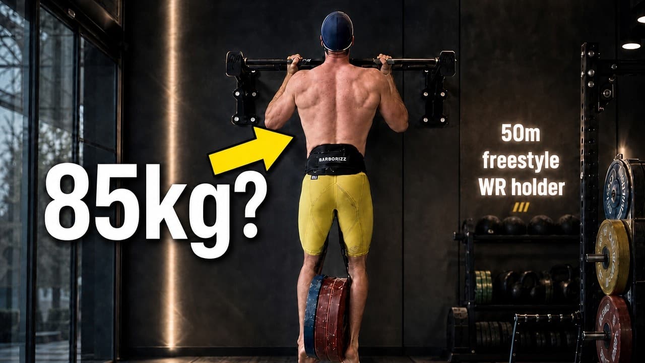 Cam McEvoy's Pre WR Gym Session | Pull Up PB Attempt