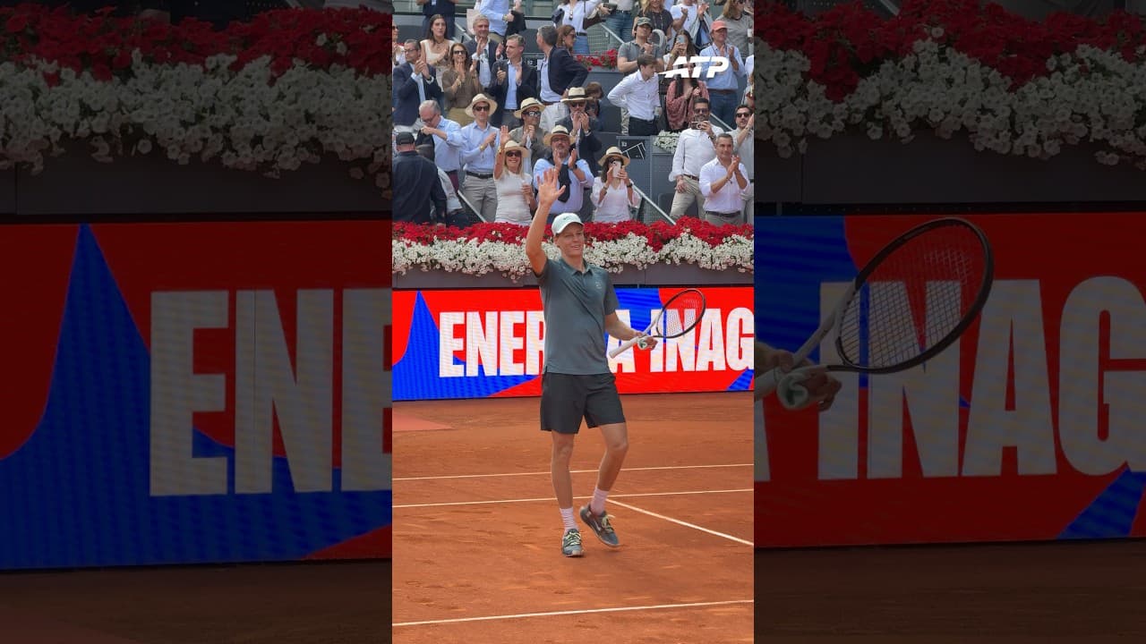 Jannik Sinner reaches his first Madrid final! 💥🔓