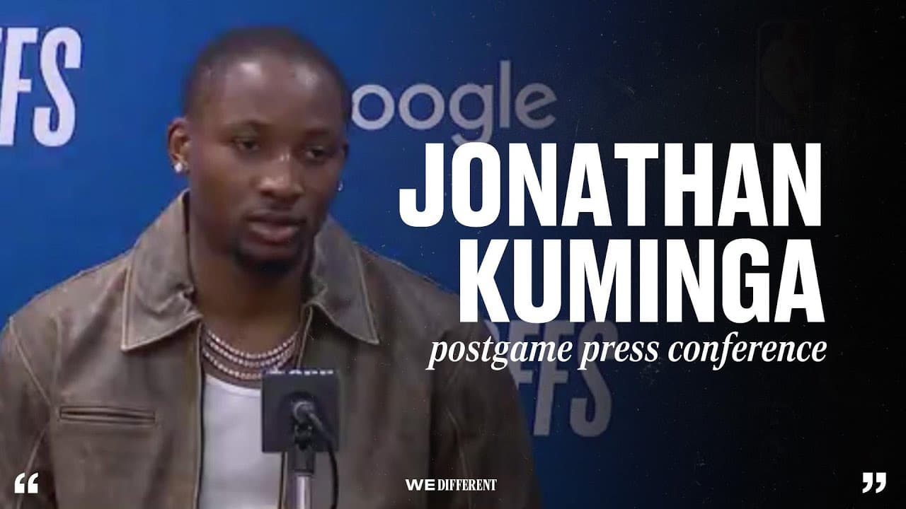Hawks vs. Knicks Game 2 Postgame Press Conference: Jonathan Kuminga