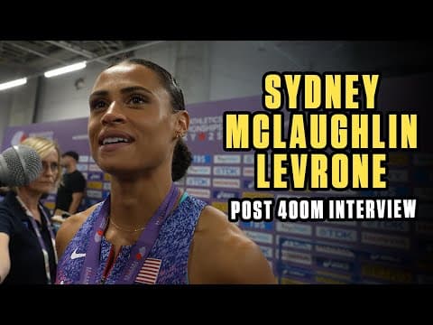 Sydney McLaughlin-Levrone Runs #2 All-Time 400m Mark, Wins Gold at Tokyo World Championships 2025