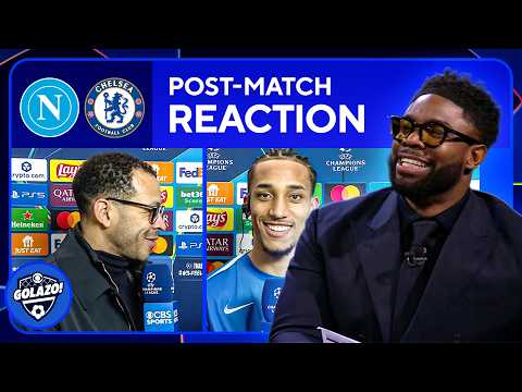 REACTION from Joao Pedro and Liam Rosenior as Chelsea defeat Napoli in Champions League | UCL Today
