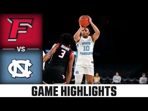 Fairfield vs. North Carolina Game Highlights | 2025-26 ACC Women's Basketball