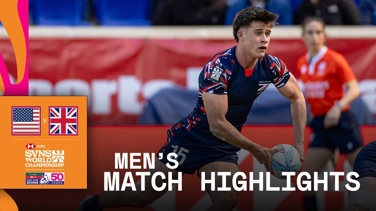 INSANE last second winner 😱 | USA v Great Britain | HSBC SVNS Hong Kong 2026 | Match Highlights