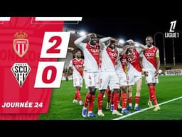 Résumé - AS Monaco 2-0 Angers - 24e journée Ligue 1