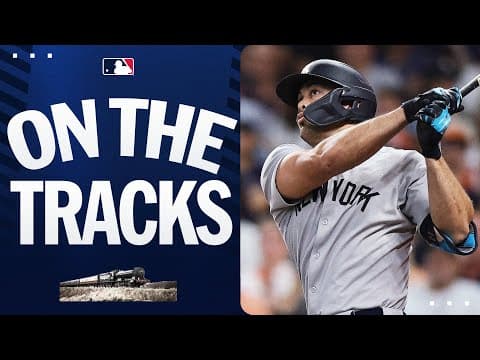 Giancarlo Stanton opens the scoring in Houston with home run No. 18 💪