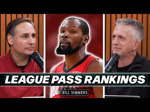 The Rockets' Rise, NBA League Pass Rankings, and Week 11 NFL Picks | The Bill Simmons Podcast