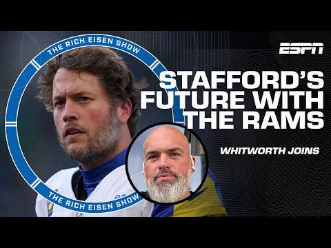 Talking Matthew Stafford's Rams future with former teammate Andrew Whitworth 🔮 | The Rich Eisen Show