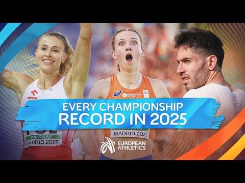 EVERY Championship Record Broken 💥 in 2025 | European Athletics