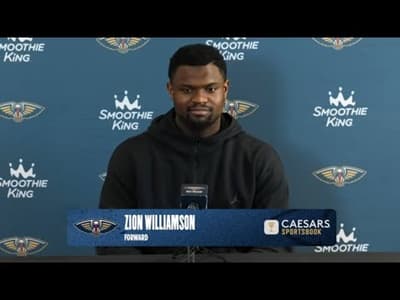 Zion Williamson | Pelicans End-of-Season Press Conference (2025-26)