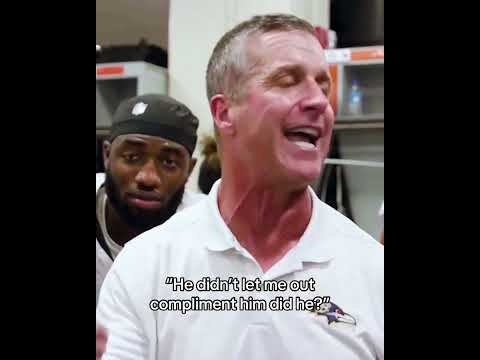 Everything is a competition for the Harbaughs 😭