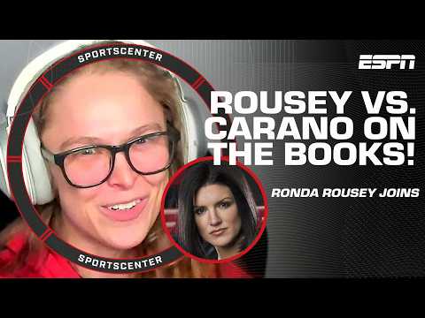 Ronda Rousey knows both she & Gina Carano 'NEED THIS FIGHT' 👏 | SportsCenter