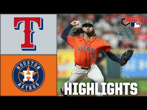 Texas Rangers vs. Houston Astros | Full Game Highlights | ESPN MLB