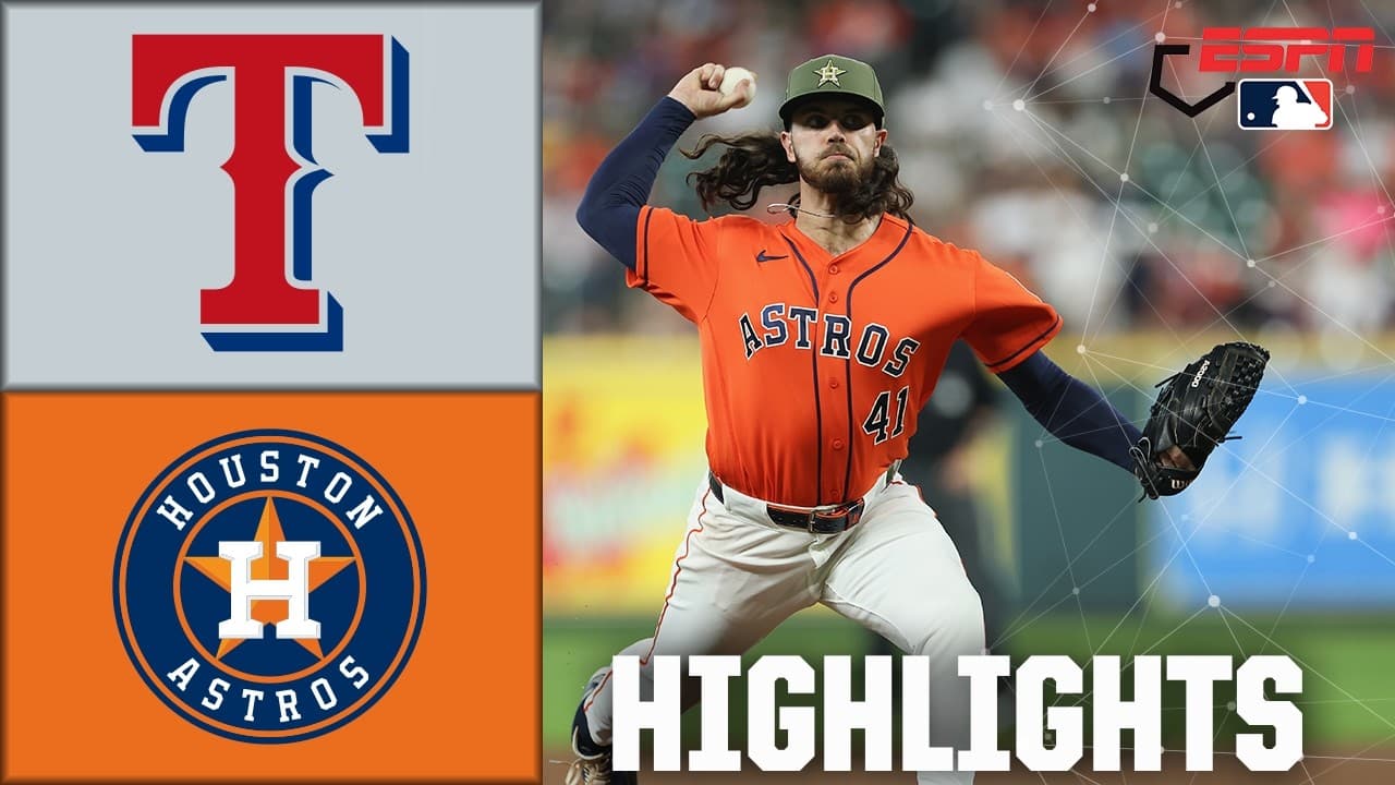 Texas Rangers vs. Houston Astros | Full Game Highlights | ESPN MLB