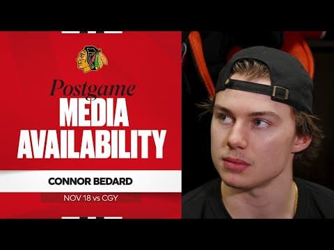 "It's a great honor." | Connor Bedard Postgame 11.18.25
