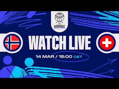 LIVE - Norway v Switzerland | FIBA Women's EuroBasket 2027 Qualifiers | First Round