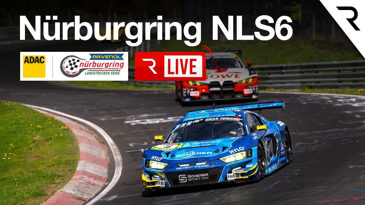🔴 LIVE NLS 6 - Nürburgring Langstrecken-Serie Race 6