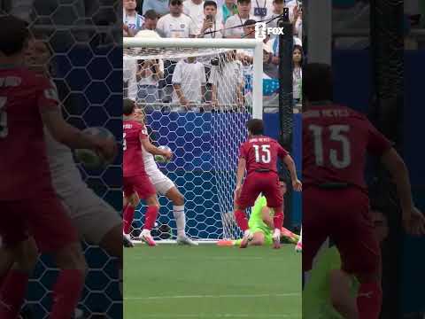 A closer look at the Uzbekistan own goal that puts Portugal up FOUR 🇵🇹