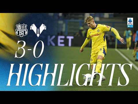 Highlights Serie A Enilive 2025/26 | Sassuolo-Hellas Verona 3-0