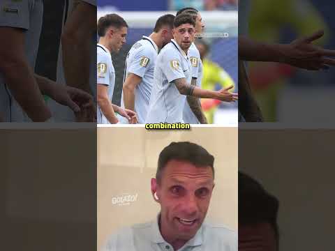 Gus Poyet reacts to Marcelo Bielsa's approach to his first World Cup match as manager 🇺🇾