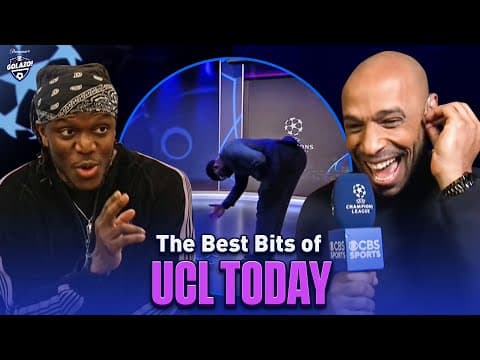 Thierry's DREAM Night😍| UCL Today BEST BITS with Kate, Thierry, Jamie & Micah | CBS Sports Golazo