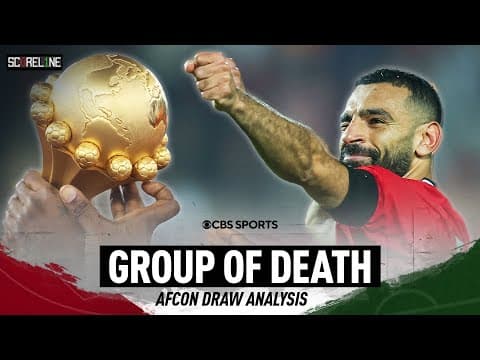 AFCON GROUP OF DEATH | Morocco the favorites? | Mimi Fawaz talks storylines from the final draw