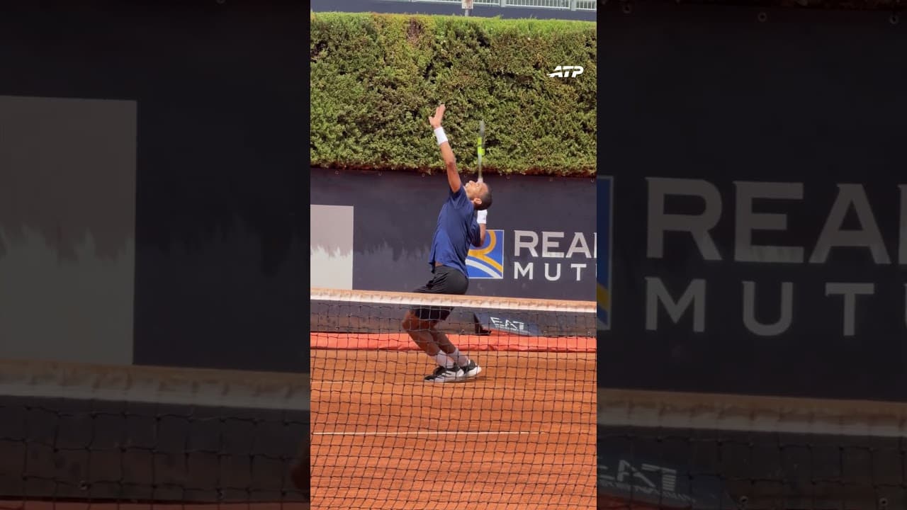 Courts on 🔥 in Rome this week…
