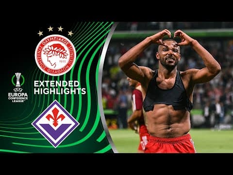 Olympiacos vs. Fiorentina: Extended Highlights | UECL Final | CBS Sports Golazo