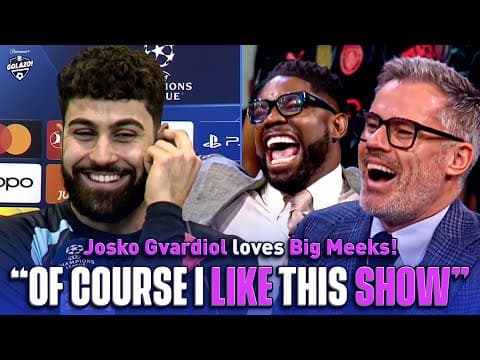 Josko Gvardiol jokes with Micah Richards & reflects on Bernabéu thriller! | UCL Today | CBS Sports