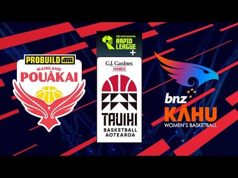 LIVE - Mainland Pouākai v Northern Kāhu | Tauihi Basketball Aotearoa 2025