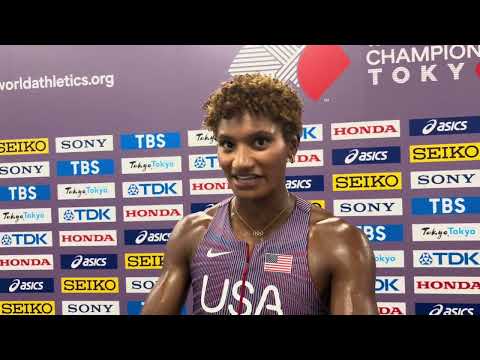 Anna Cockrell Trying a New Race Model After Winning 400H Semis at 2025 Tokyo World Championships