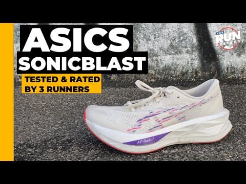 Asics Sonicblast Review: Asics speedy daily trainer tested by 3 runners