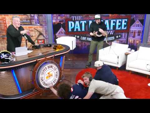 Robert Irwin WRANGLES ALLIGATOR + BREAKS NFL news LIVE on The Pat McAfee Show