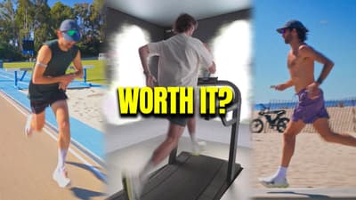 LA Trip: Track Session, Long Run & Testing New On Shoes!!