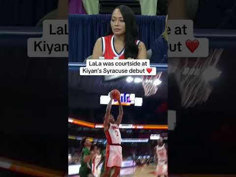 Kiyan Anthony dropped 15 in his first game for the Orange 🔥