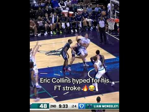 Eric Collins' reaction 😂