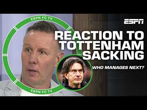 Craig Burley & Julien Laurens react to Tottenham sacking Thomas Frank 🚨 | ESPN FC
