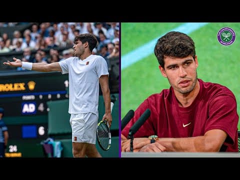What went wrong | Carlos Alcaraz | Post-match Press Conference | Wimbledon 2025