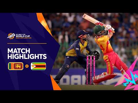 Sri Lanka v Zimbabwe | Match Highlights | T20WC 2026