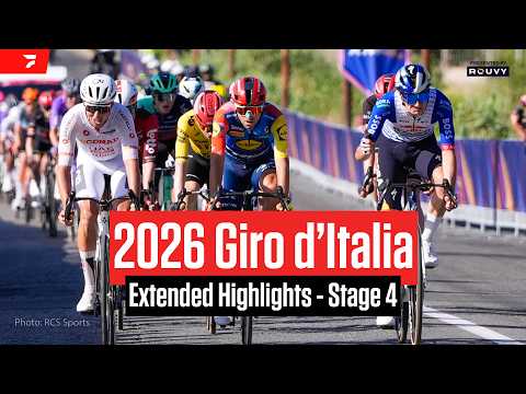 Giro d'Italia 2026 Stage 4 Extended Highlights