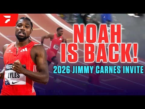 NOAH LYLES IS BACK! Season Opener at 2026 Jimmy Carnes Invite