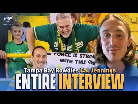 Tampa Bay Rowdies Forward Cal Jennings Talks Team's Hot Start, U.S. Open Cup, And More! | CBS Sports