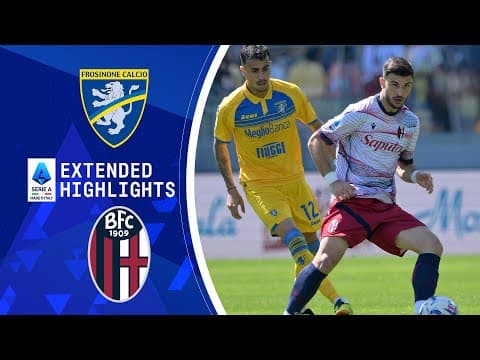 Frosinone vs. Bologna: Extended Highlights | Serie A | CBS Sports Golazo