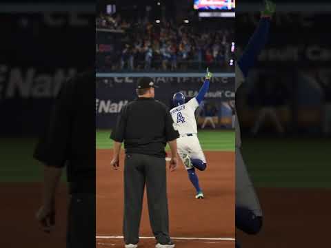 Another INSANE view of George Springer's go-ahead homer 😱