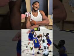 Ant doesn’t mind the double team! Gotta respect it 💯