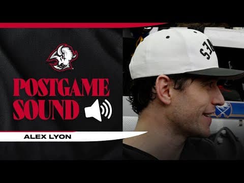 "Awesome To Be A Part Of History" | Alex Lyon Breaks Buffalo Sabres Record With 10-Straight Wins